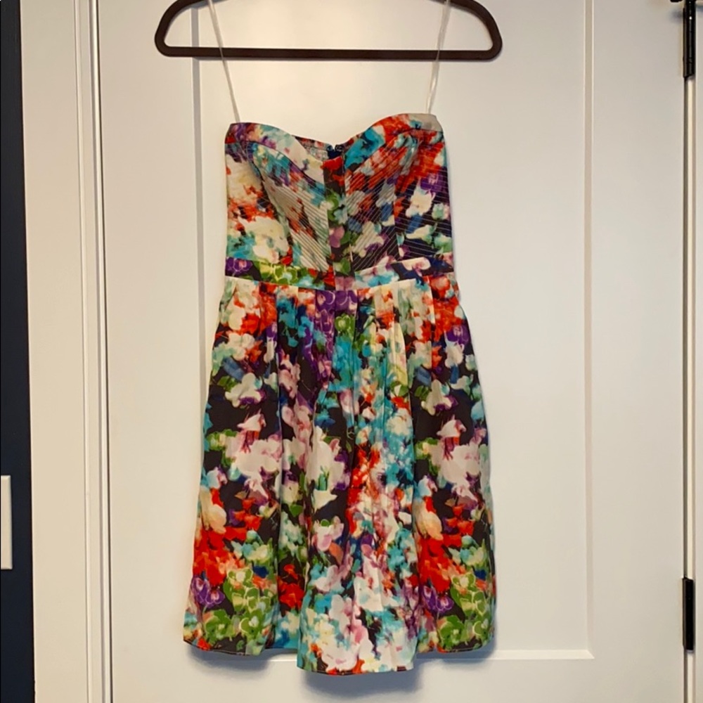 Parker Strapless Dress, Size M, NWT